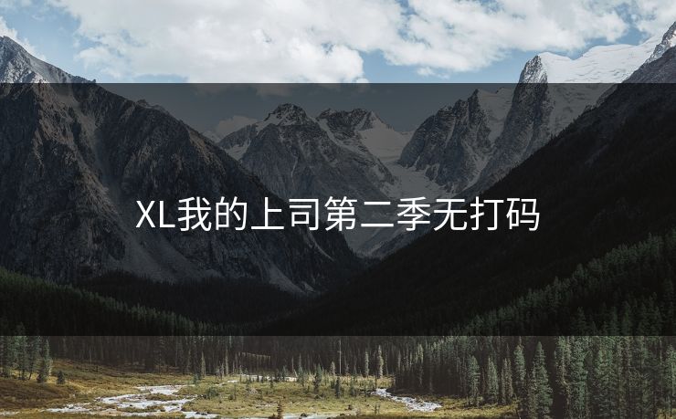 XL我的上司第二季无打码 XL我的上司第二季无打码
